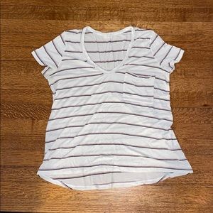 Lush basic stripe tee